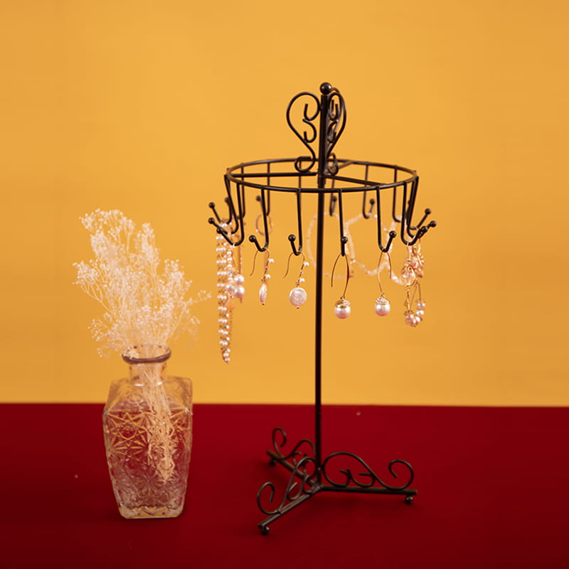 Bông tai giá đỡ kim loại giá đỡ trưng bày đồ trang sức